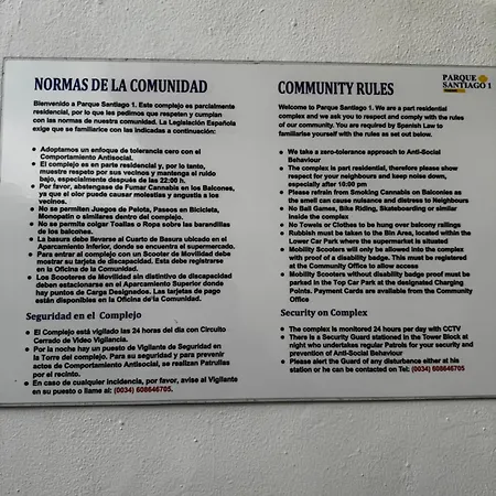 公寓 Parque Santiago Vista Al Mar *